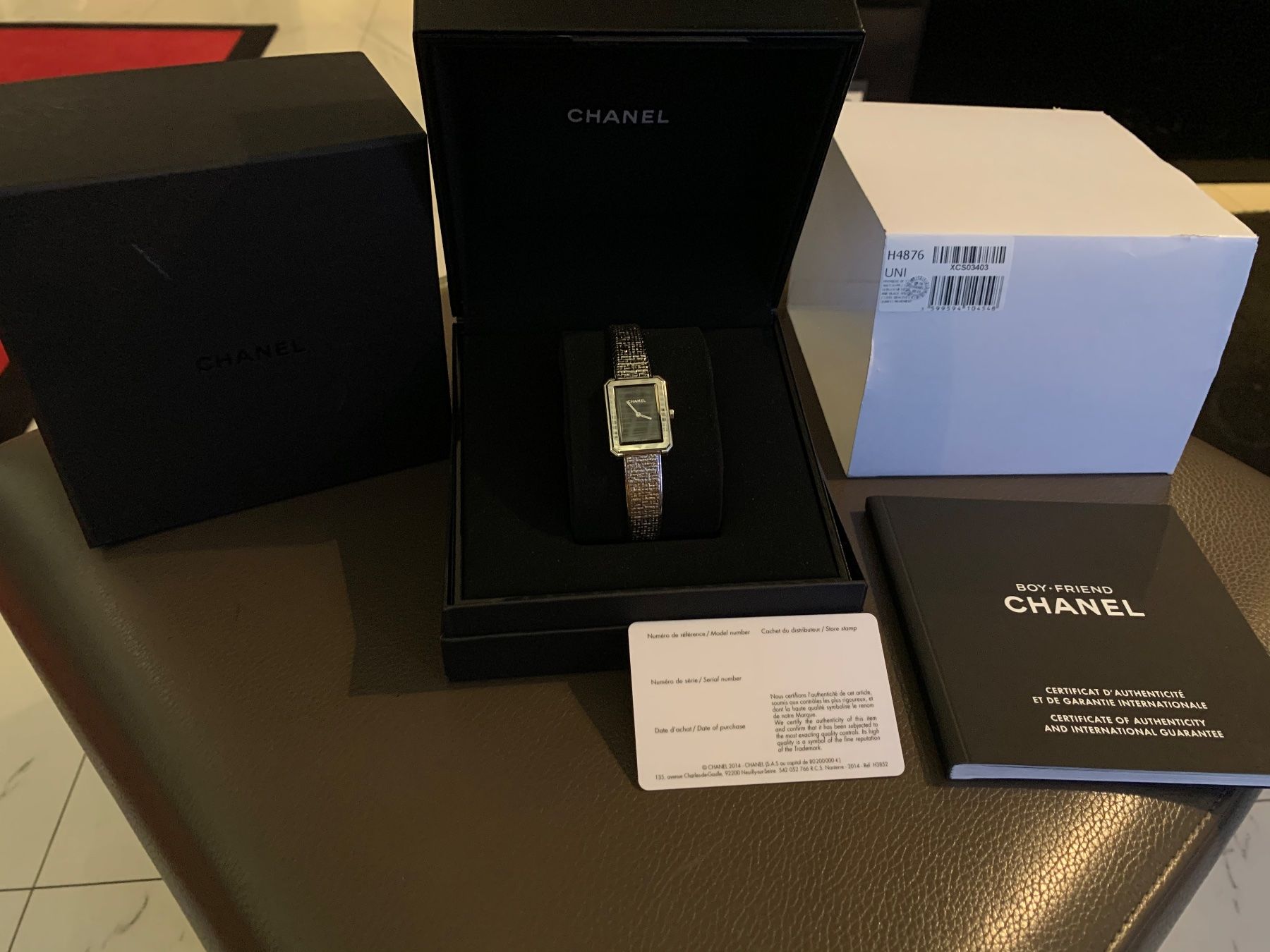 Chanel Orologi: CHANEL  BOYFRIEND TWEED – Nuovo e nell'imballaggio originale da Triesen venduto da hor_6kx9 3