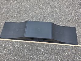 Stunt Action Rampe 1,25m, 3-teilig, neuwertig