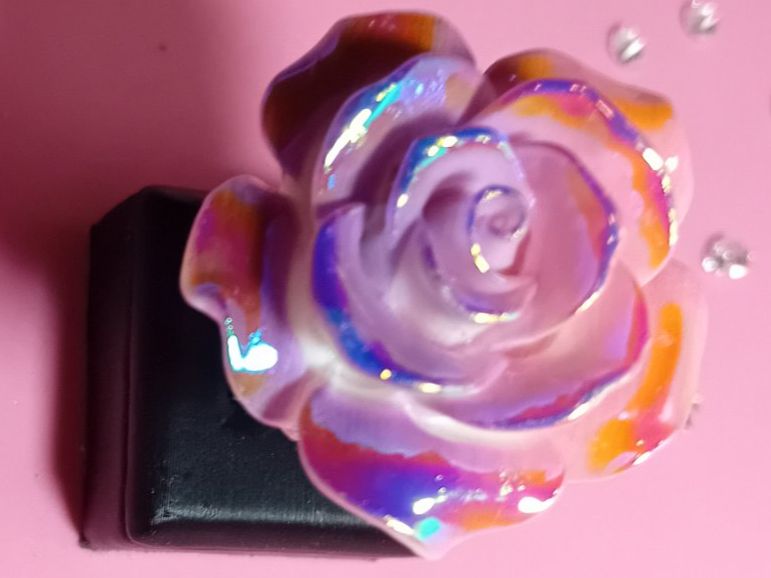 Anelli: modeschmuck ring,,verstellbar,,eine rose – Nuovo (secondo la descrizione) da Basel venduto da bij_5hqd