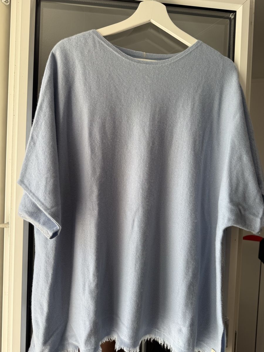 Henry Christ Pullover & Sweatshirts: Henry Christ Kaschmir Pullover Hellblau – Neu (gemäss Beschreibung) aus Kerns von osco01 1