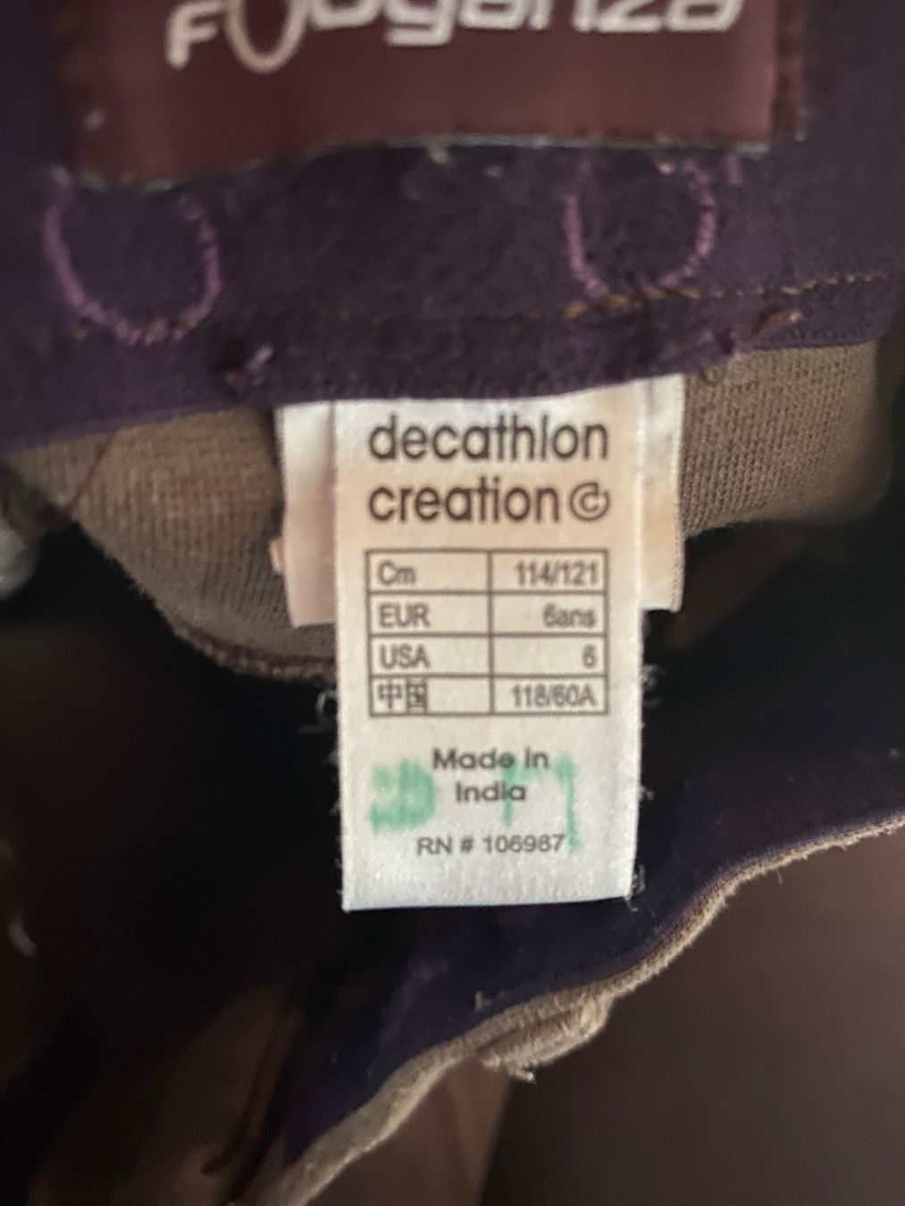 Pantaloni: Pantalon d Equitation 110 – Usato da Chermignon-Bas venduto da mioumiou34 1