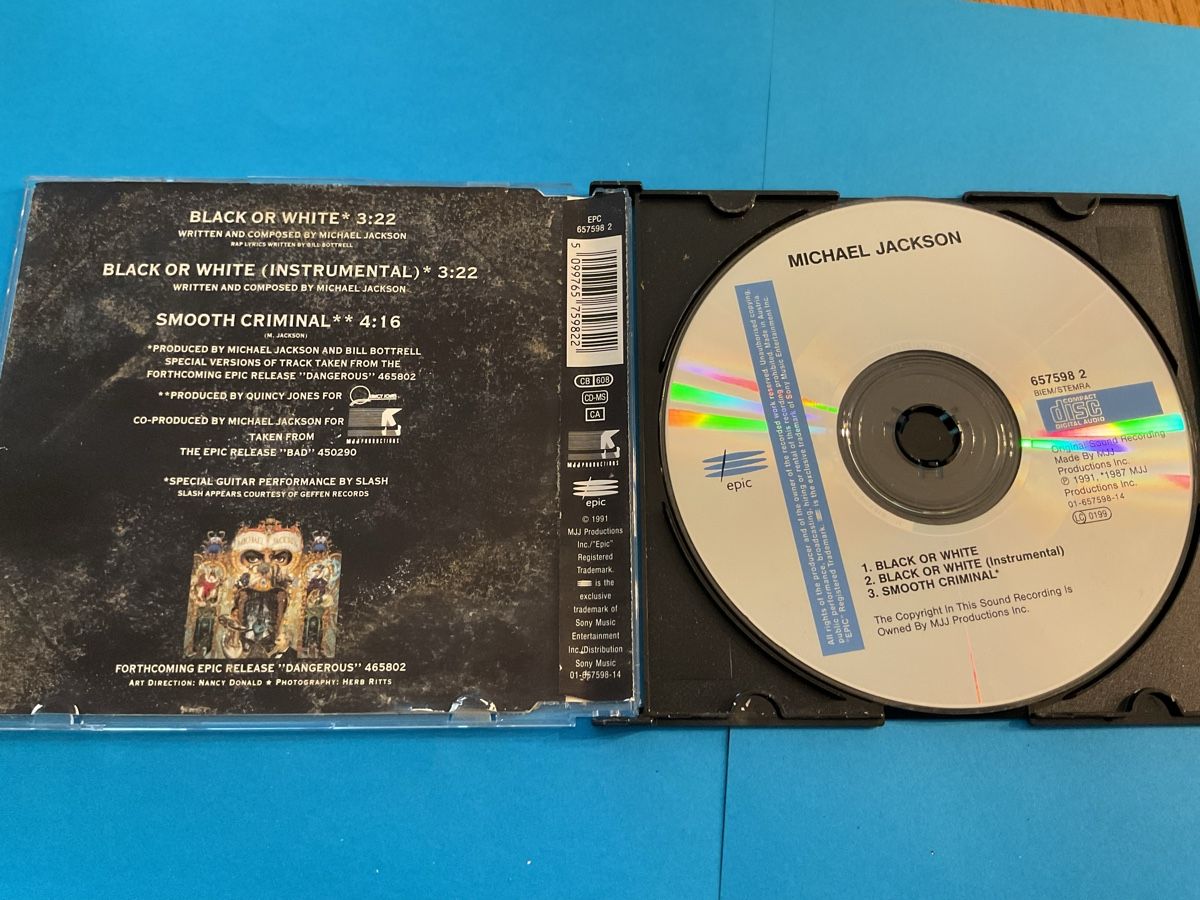 CD: Michael Jackson - Black or White CD Maxi Single, Top! – Usato da Steinach venduto da Quarkie 1