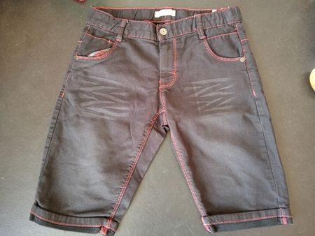 Name it Kurzhose schwarz 152 gebraucht