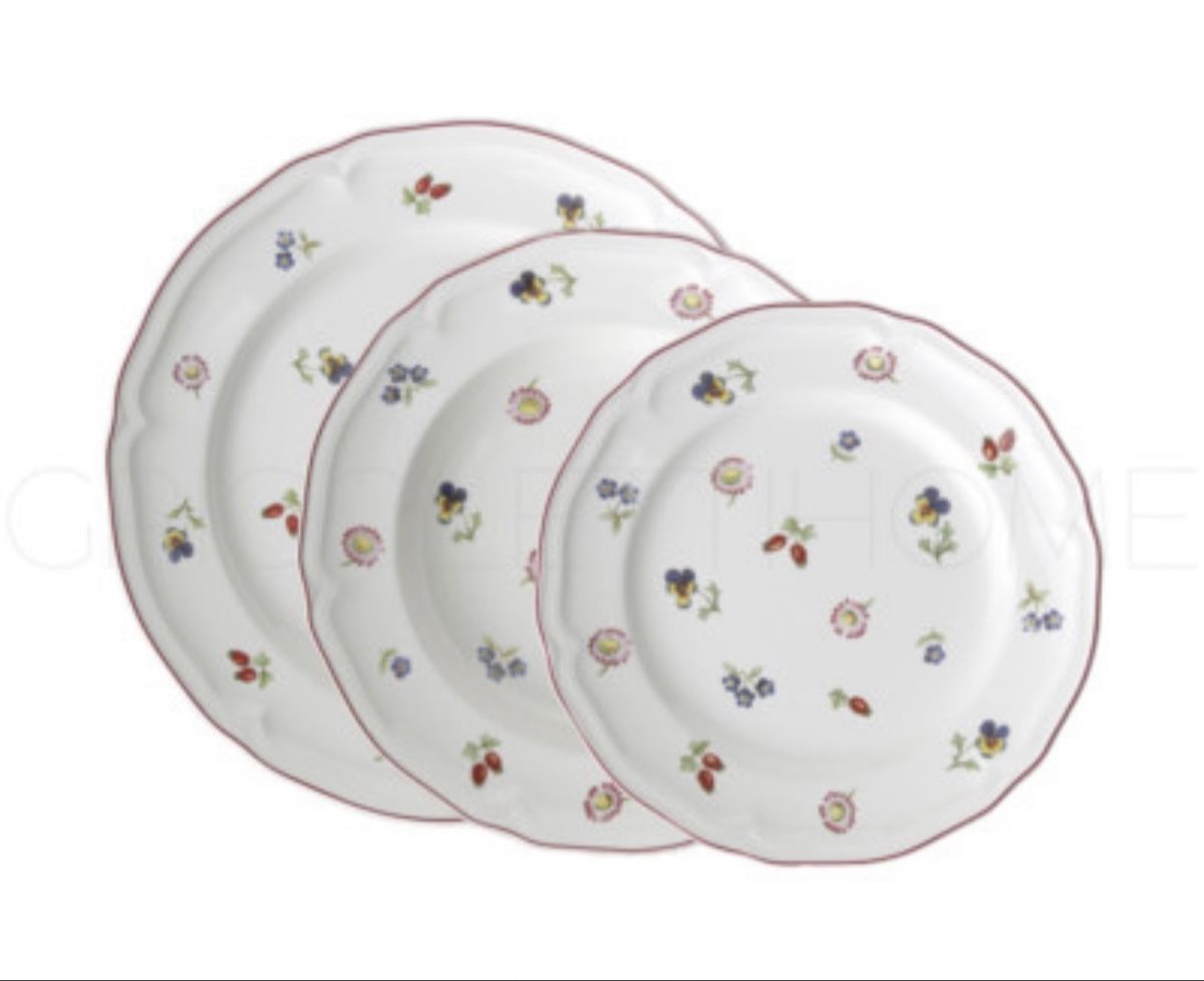 Villeroy & Boch Set di piatti: Villeroy Boch Petite Fleur Dinner Set – Nuovo (secondo la descrizione) da Ebikon venduto da nat_jzh5