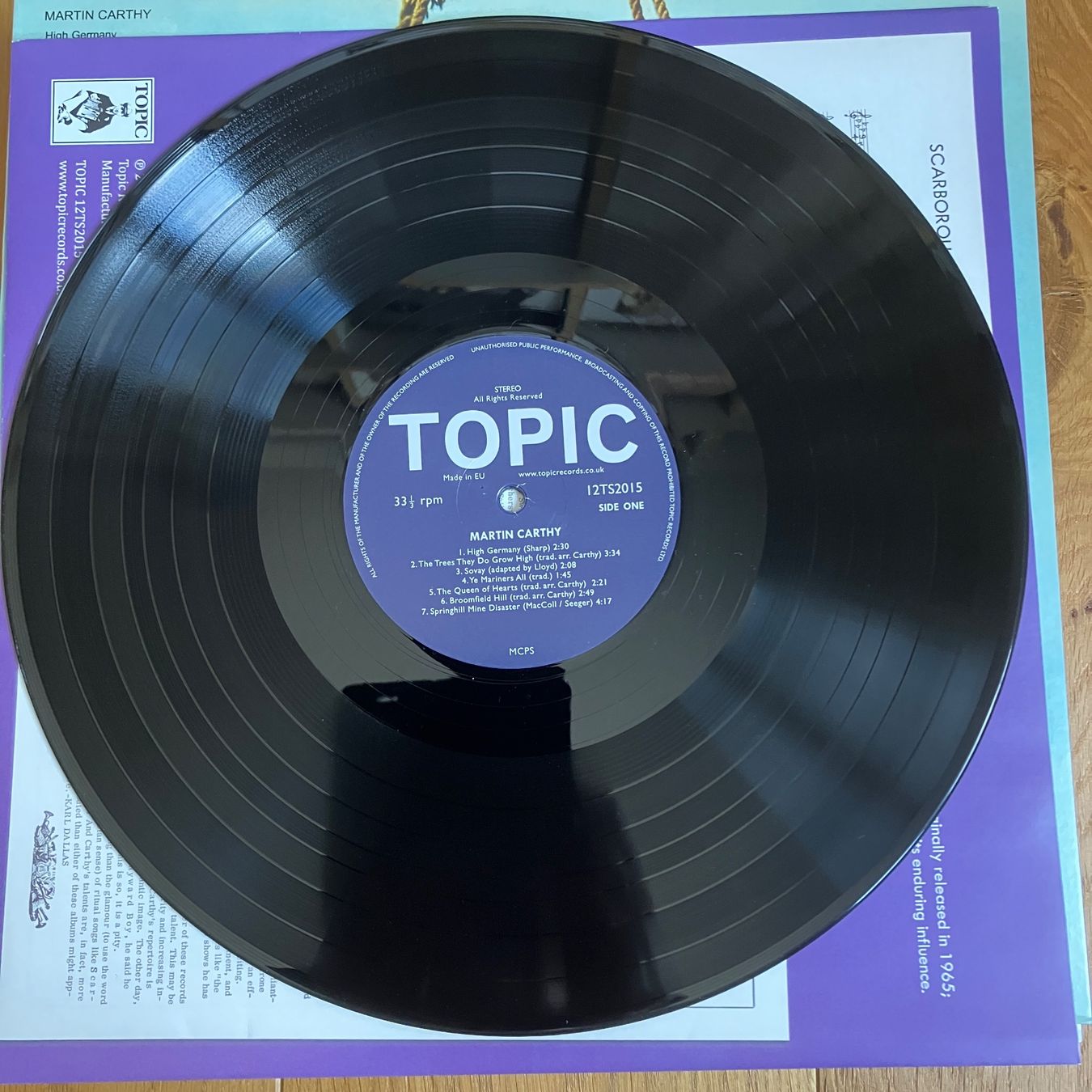 Dischi in vinile: Martin Carthy – Martin Carthy – Usato da Altdorf UR venduto da Metallic0 1