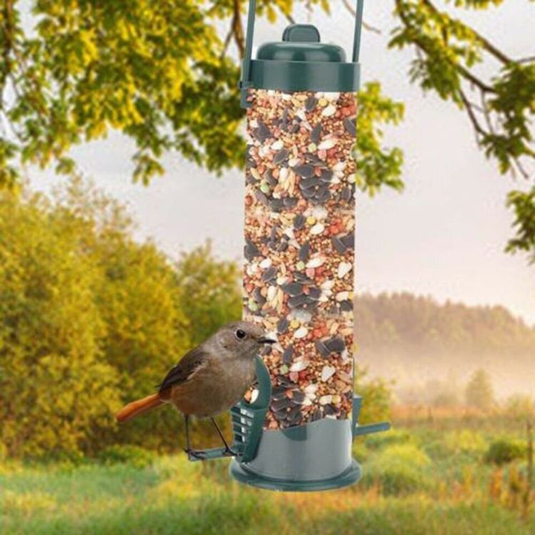 VICASKY 2 Stück Automatische Vogeltränke - Auslaufsicherer Futter- & Wasserspender