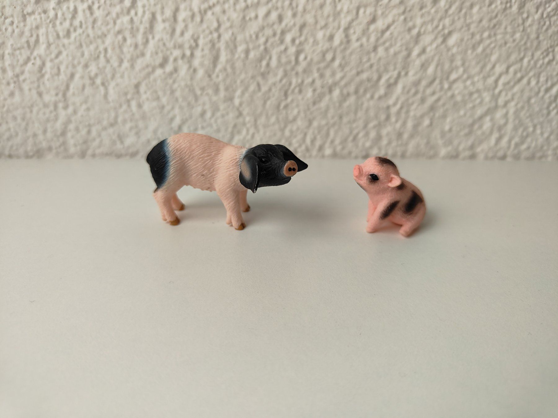 Schleich Statuette: Schleich Seuli von Mini Mutter Schweine Bauernhof Ferkel – Usato da Thalwil venduto da FigurenFreunde
