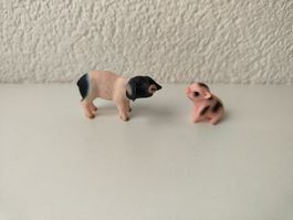 Schleich Seuli von Mini Mutter Schweine Bauernhof Ferkel