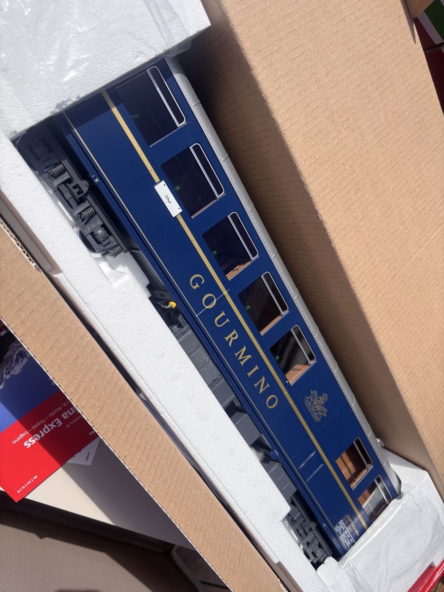 LGB Modellini di ferrovie: LGB 30521 Gourmino rhb – Usato da Ollon VD venduto da behemiste51 2