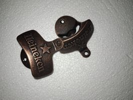 2 Stk. Wandöffner Heineken Flaschenöffner Bier