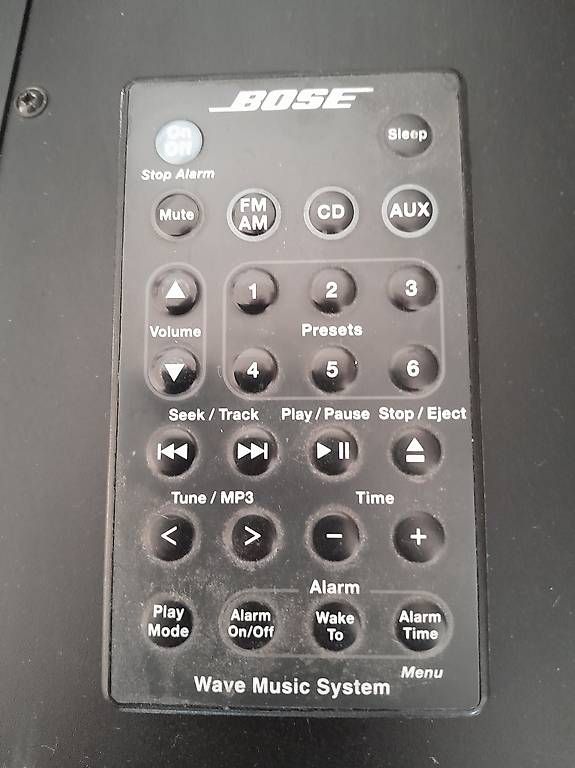Telecomandi: Bose wave music system remote – Usato da Lausanne venduto da EdwinBOSU