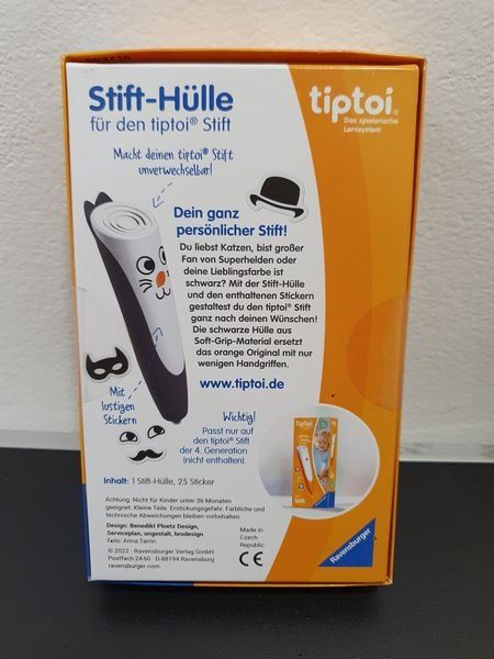 Tiptoi Giocattoli: Neu - Tiptoi - Stift-Hülle - schwarz – Nuovo e nell'imballaggio originale da Dagmersellen venduto da Jarsetz_Restposten 1