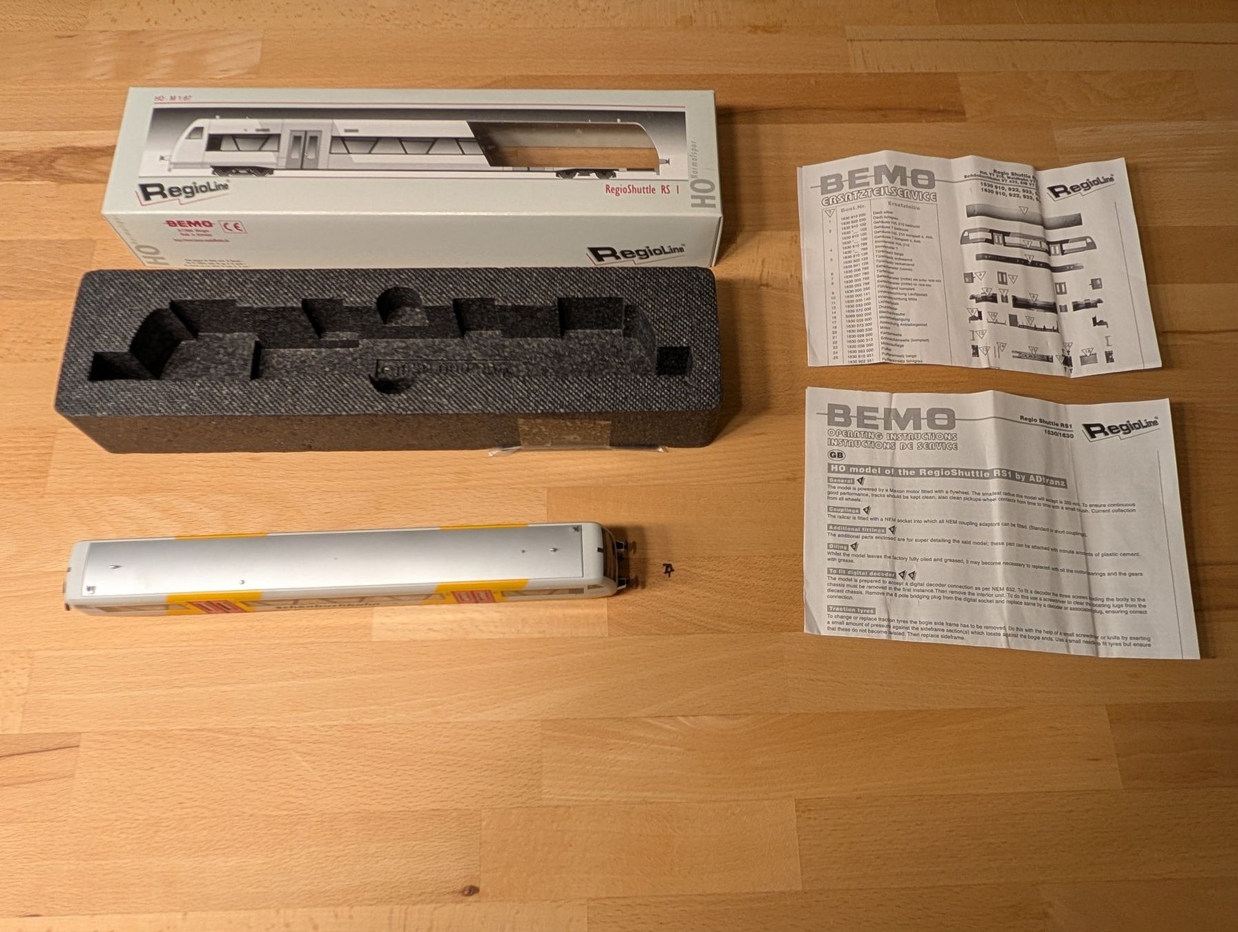 Bemo Modelleisenbahnen: Bemo Regioshuttle Schönbuchbahn 1630 933 (2) – Gebraucht aus Glattpark(Opfikon) von Opfikon89 2
