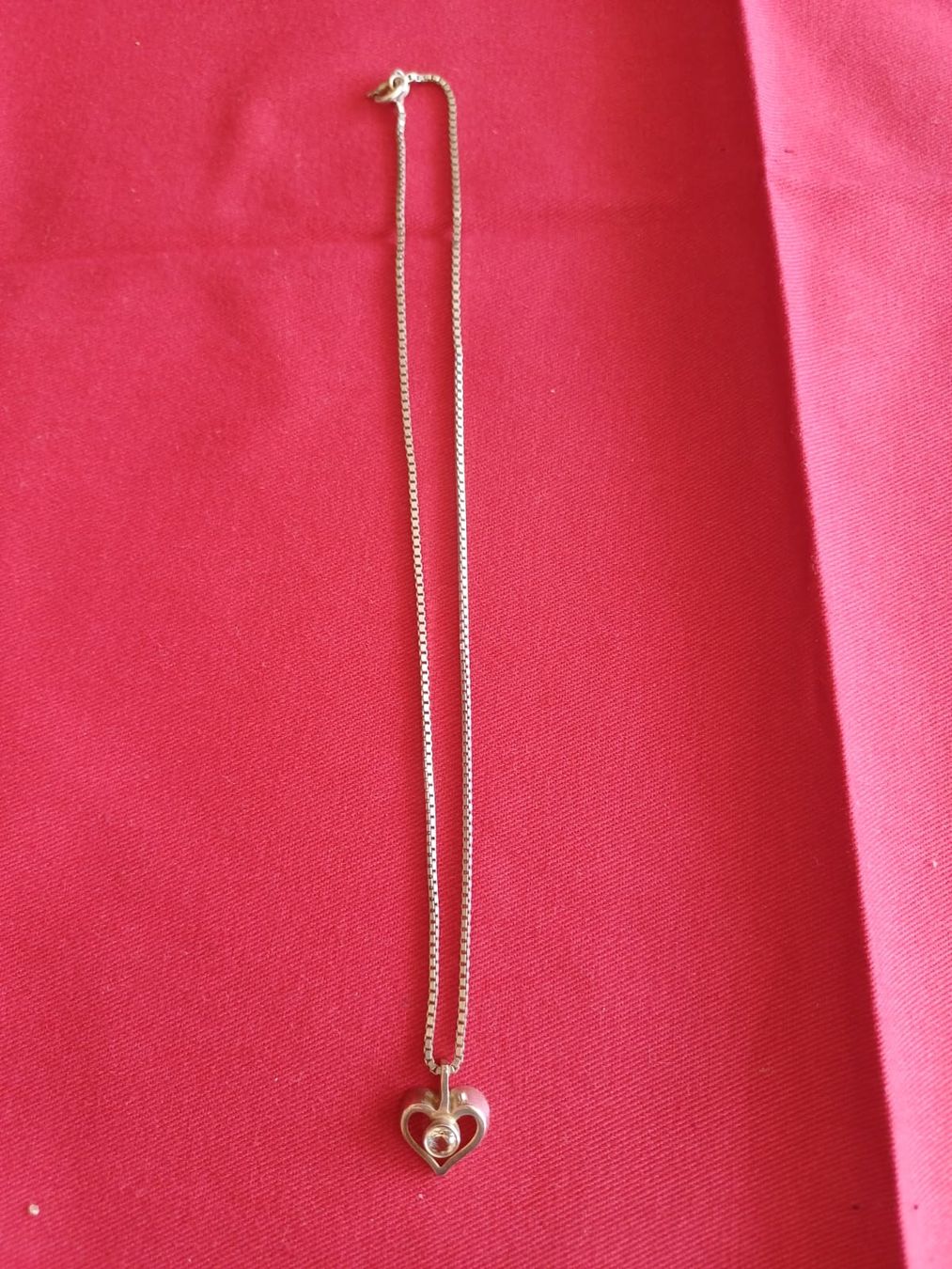 Catenine: Collier en argent avec pendentif coeur – Usato da Collonges venduto da cam_72xf 2