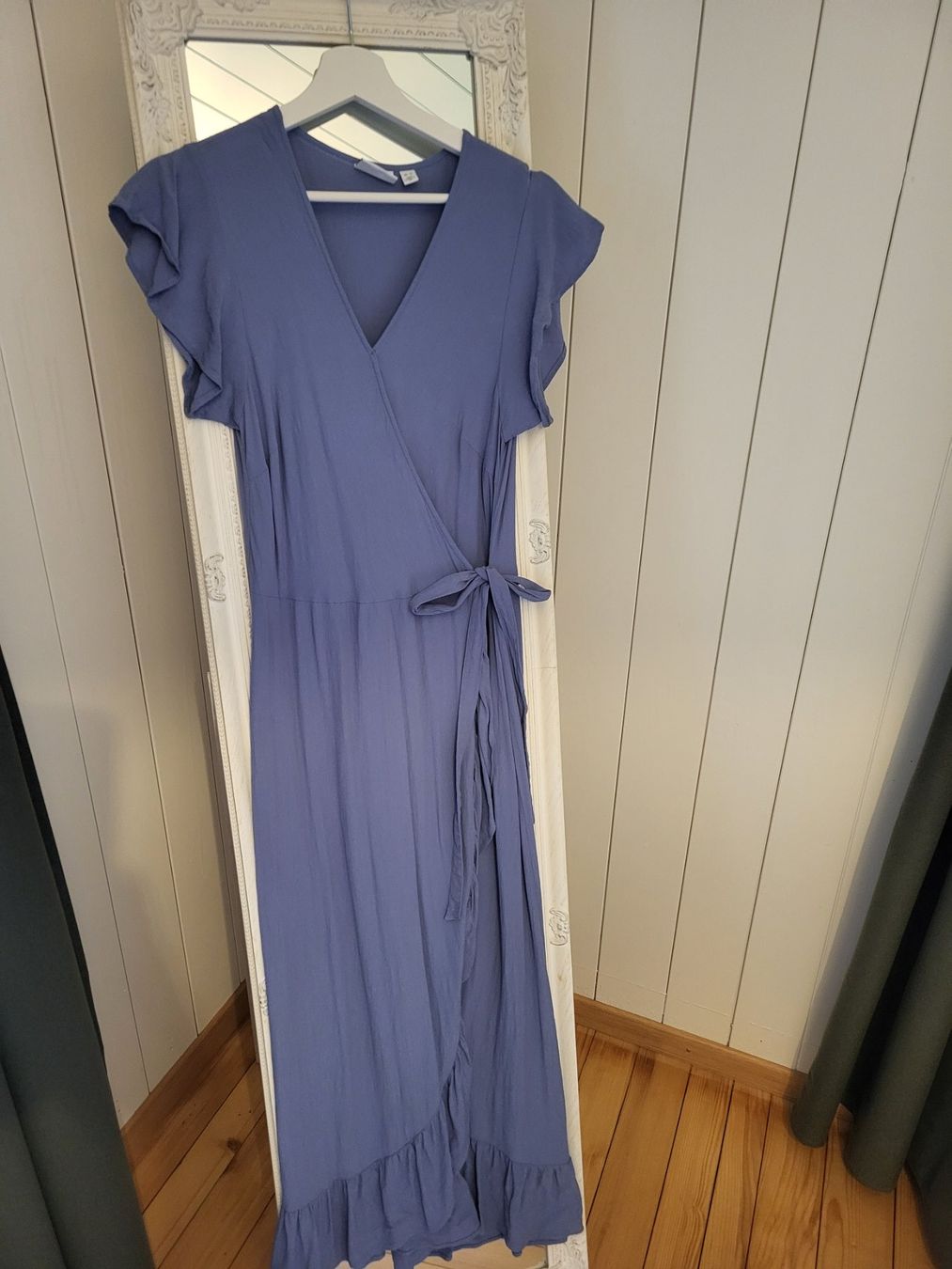 Vila Vestiti: Wickelkleid blau, Vila Gr. 38 – Usato da Malters venduto da Veriberii