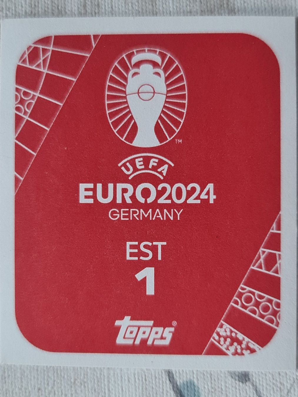 Topps Carte collezionabili: Topps EURO2024 EST 1 – Nuovo e nell'imballaggio originale da Dintikon venduto da Prime-shop 1