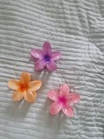 3 Haarspangen Blumen Design