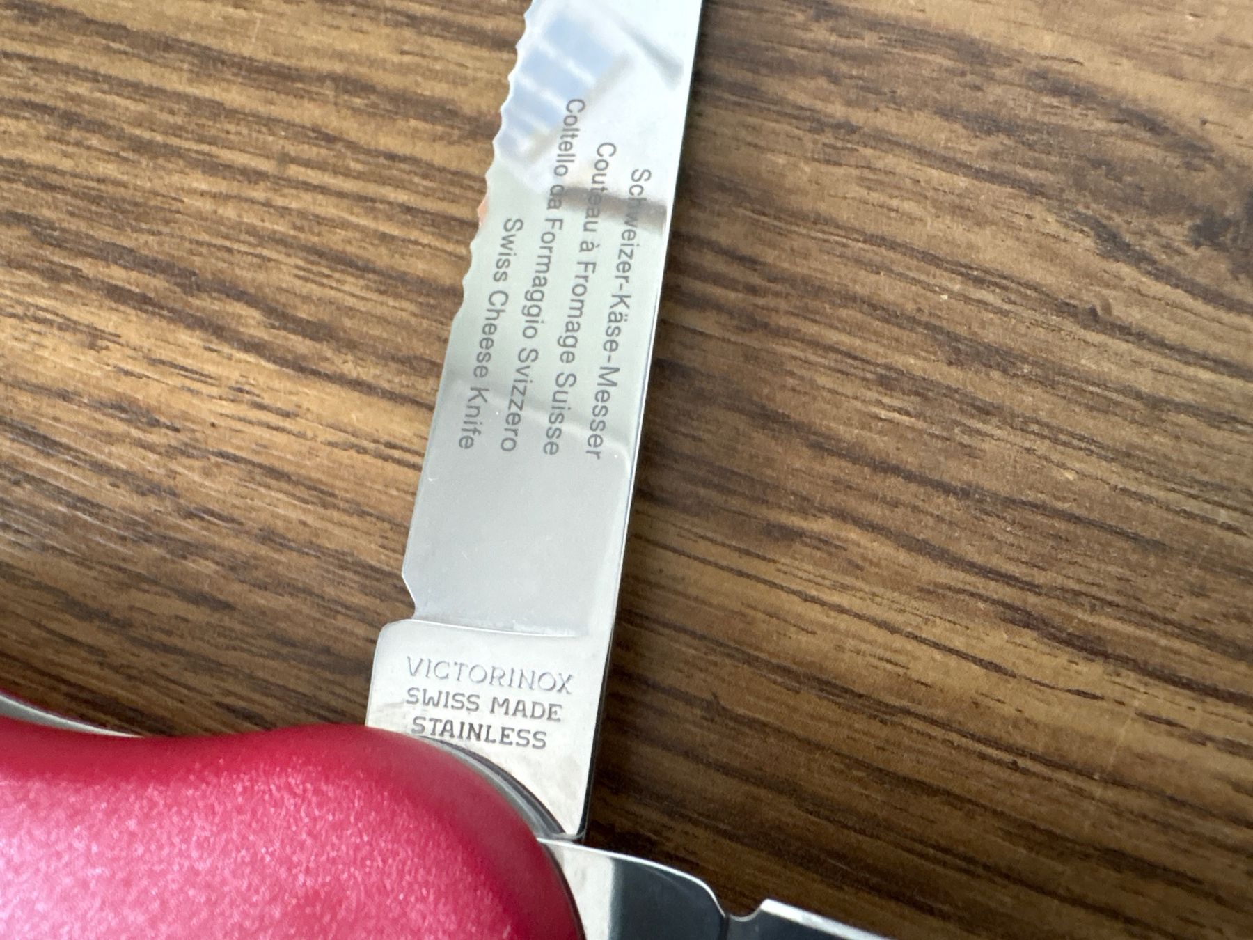 Victorinox Coltelli tascabile: VICTORINOX - Schweizer-Käse-Messer – Usato da Andwil SG venduto da Rainboli 2