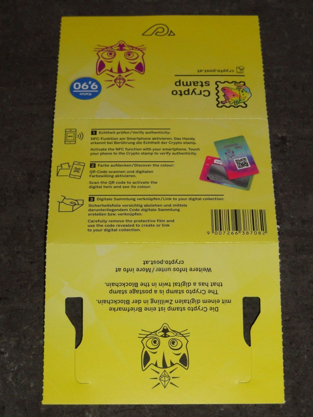 Crypto Stamp 3.1: KATZE IN GRÜN (Neu (gemäss Beschreibung)) in Dagmersellen  für CHF 20 – mit Lieferung auf Ricardo kaufen