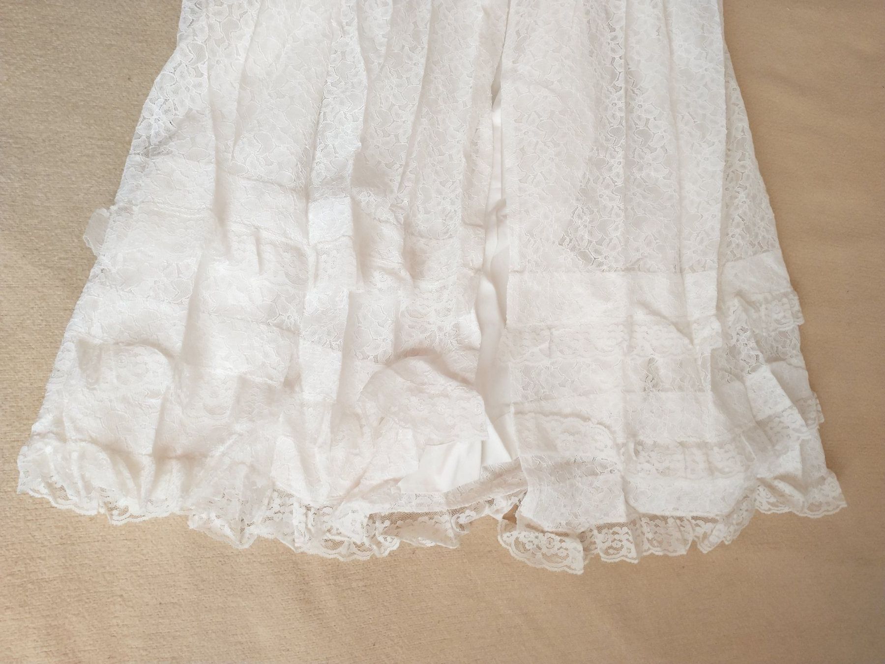 Vestiti & Gonne: Wunderschönes, antikes Taufkleid mit Häubchen, Spitze – Usato da Löhningen venduto da Chimae67 6