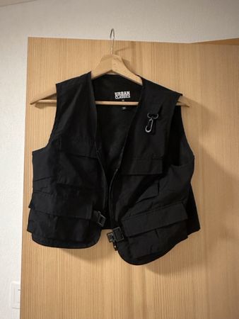 Urban Classics Utility Weste schwarz Grösse M