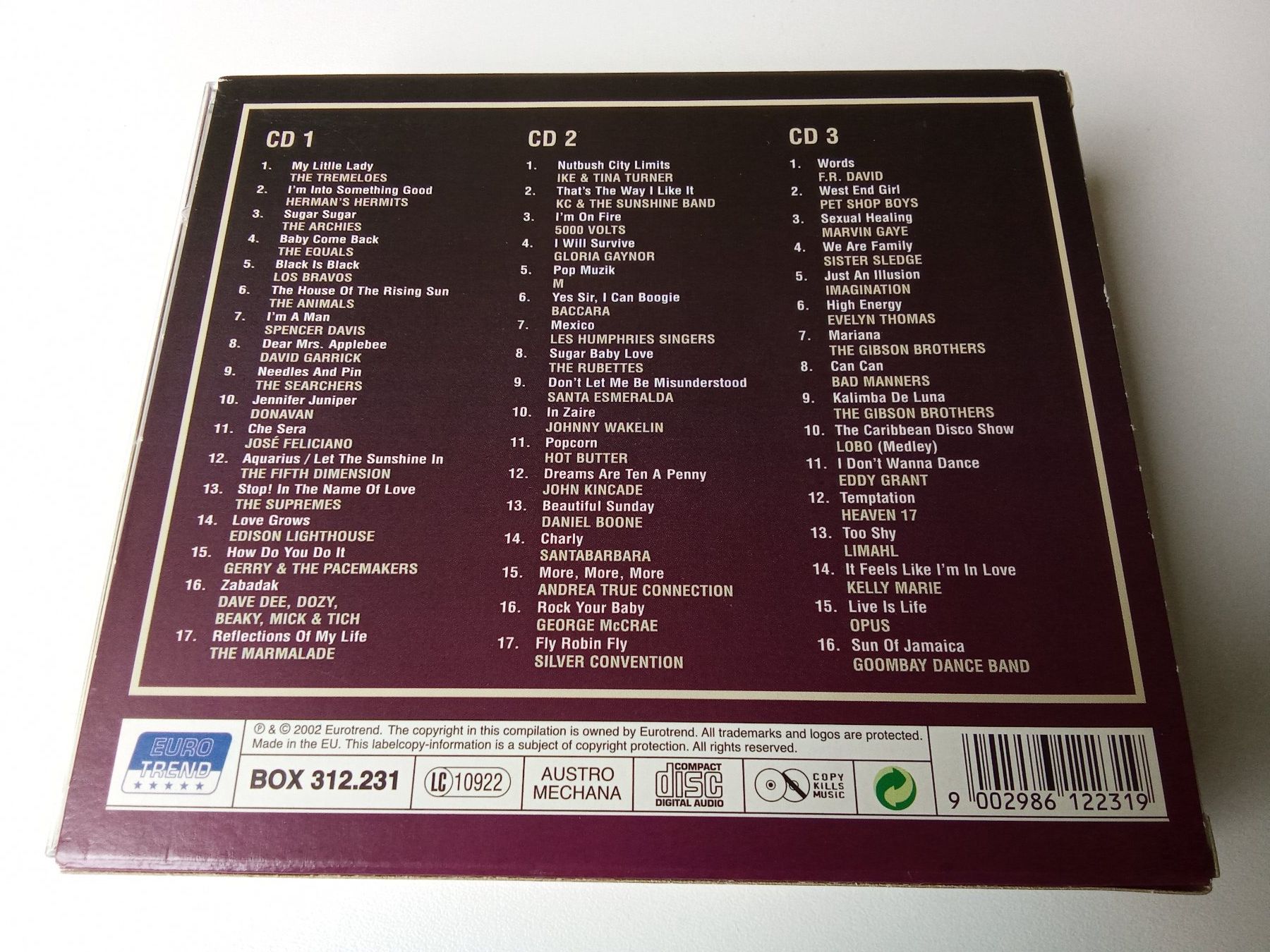 CD: The Greatest 50 Disco & Jukebox Hits / 3 CDs – Usato da Bilten venduto da Bora3 1