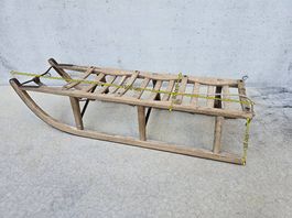 Holzschlitten Grönland vintage