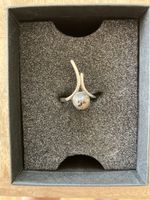 Ring Silber mit Stein Grösse 56