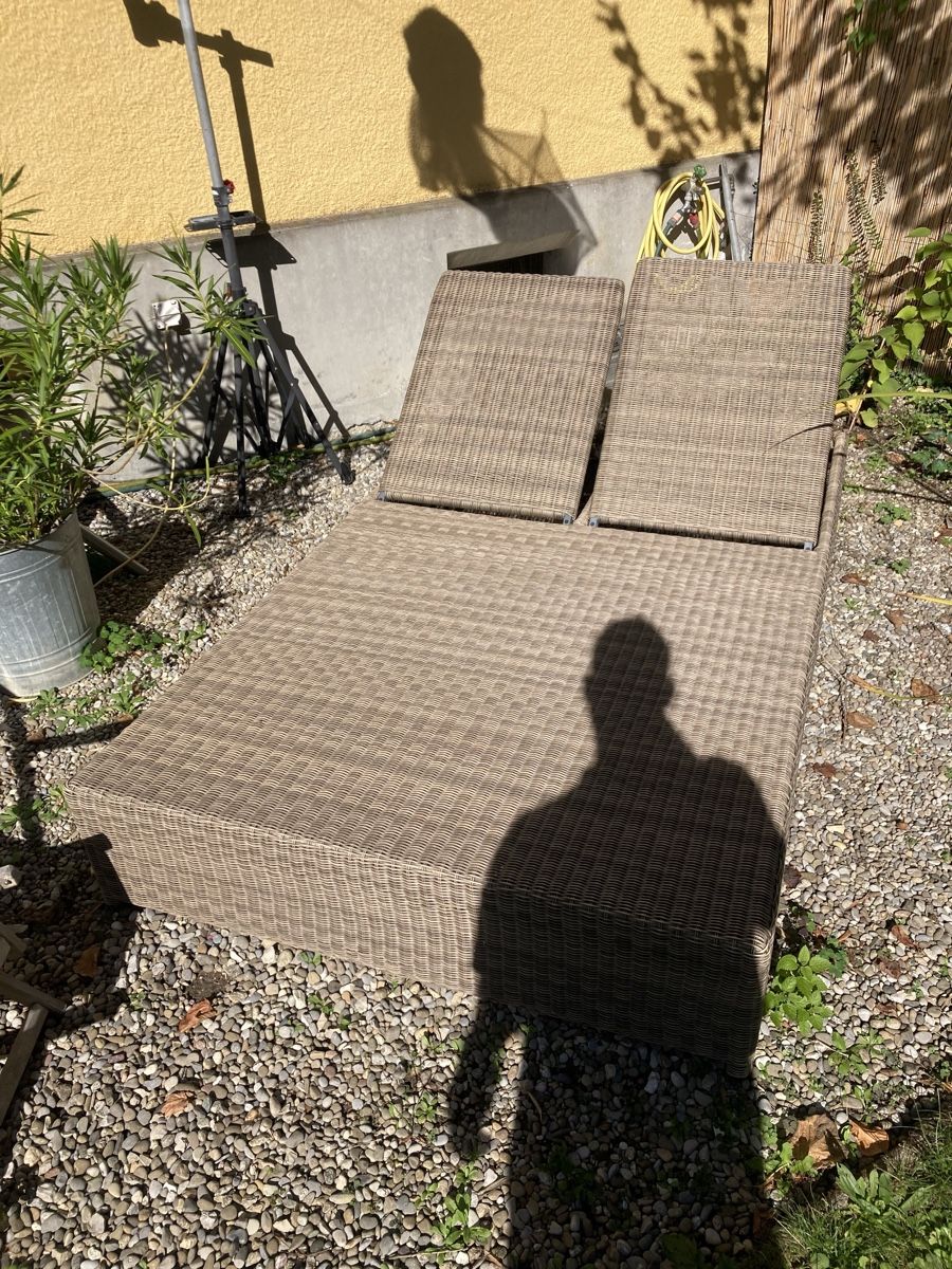 Liegen & Liegestühle: Gartenliege Rattan – Gebraucht aus Biel/Bienne von balurdo 3