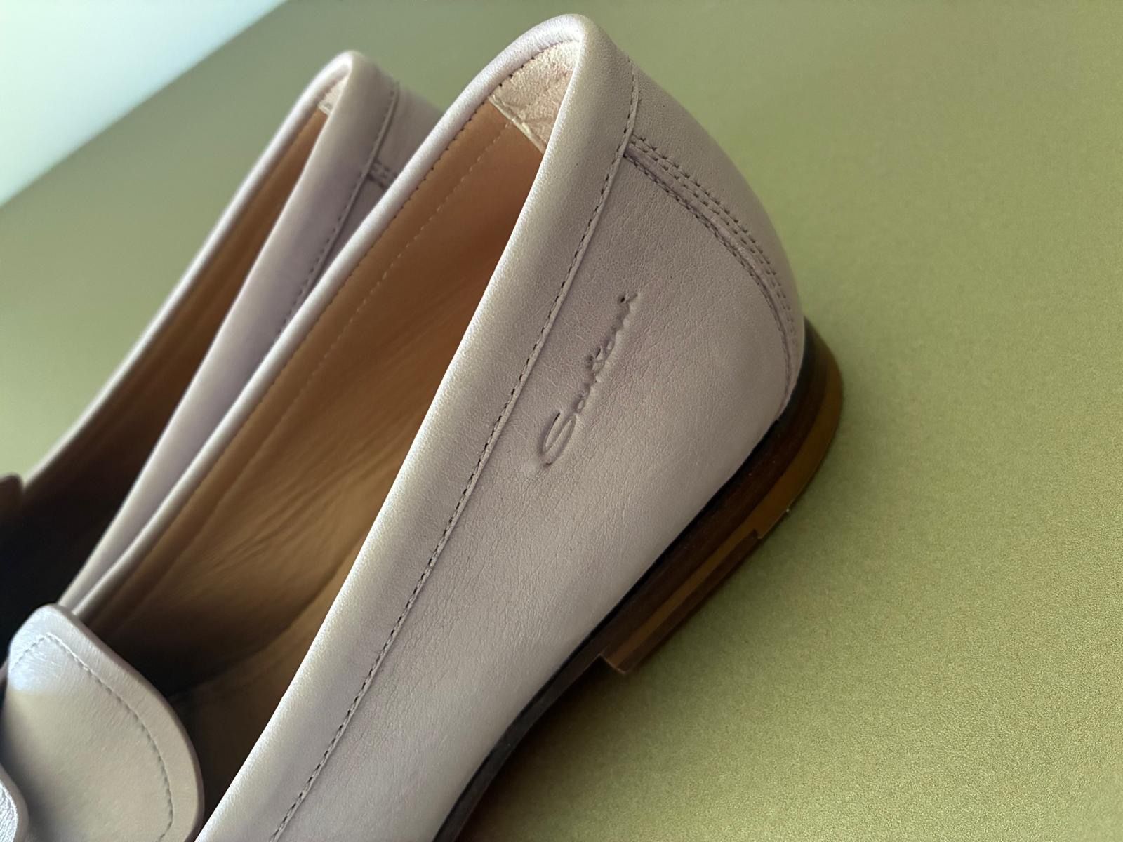 Chaussures femmes: Santoni Loafers Damen 38.5 rosa – D'occasion à Meilen par coc_q29b