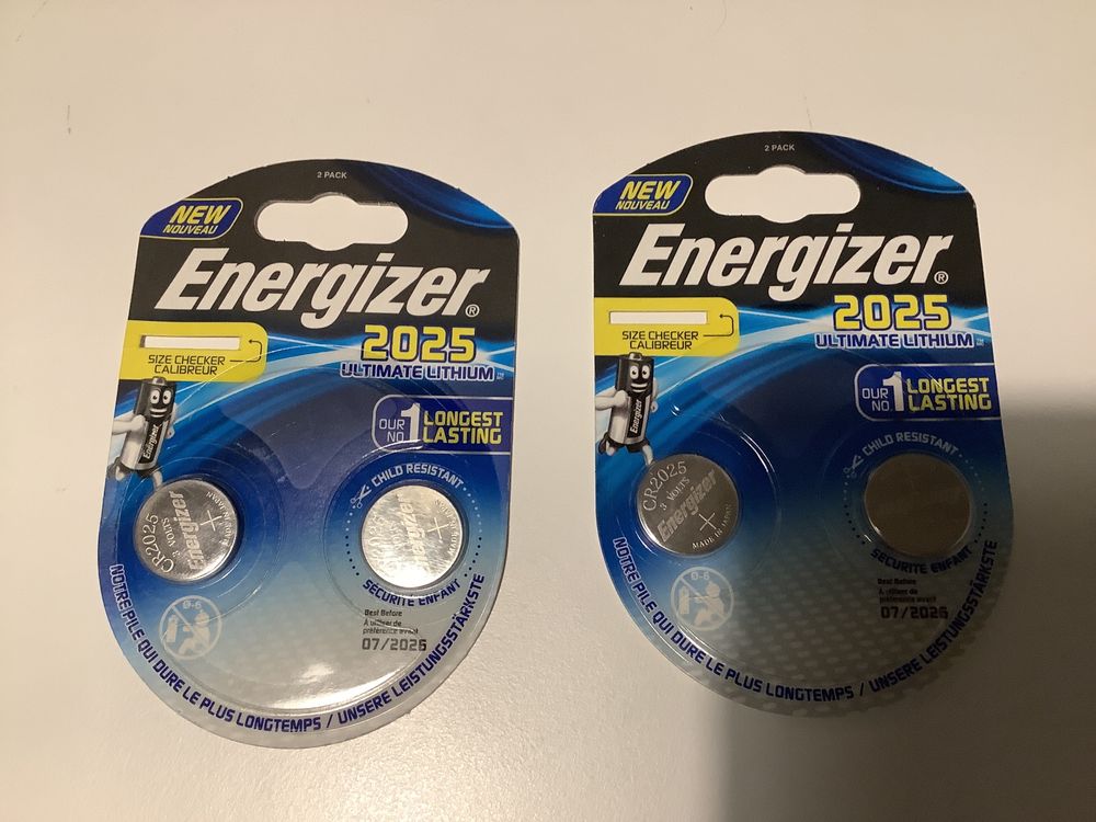 CR2025 Energizer Lithium 2x2 inkl Lieferung APost Kaufen auf Ricardo