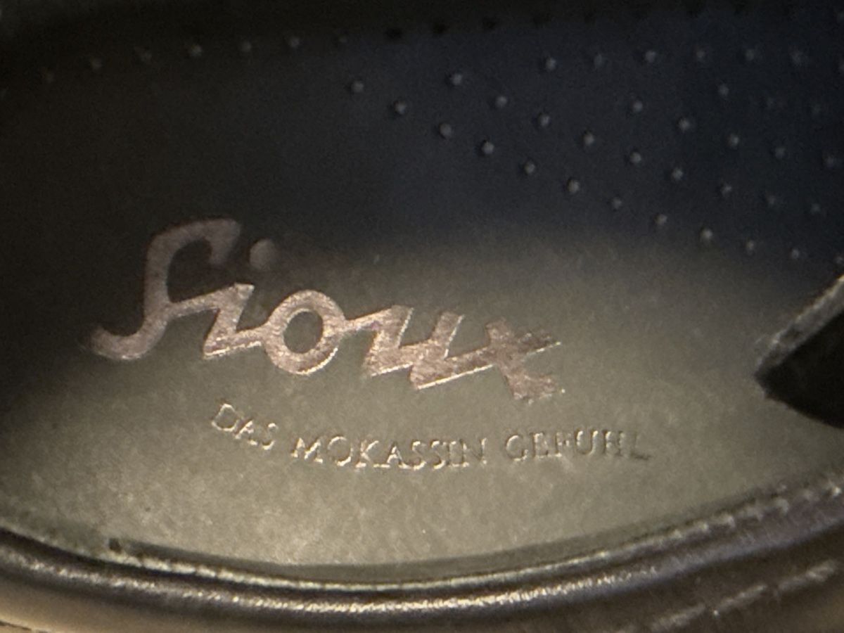 Scarpe da uomo: Herren Lederschuh Grösse 7 schwarz SIOUX – Usato da Grenchen venduto da swiss.antiques 7