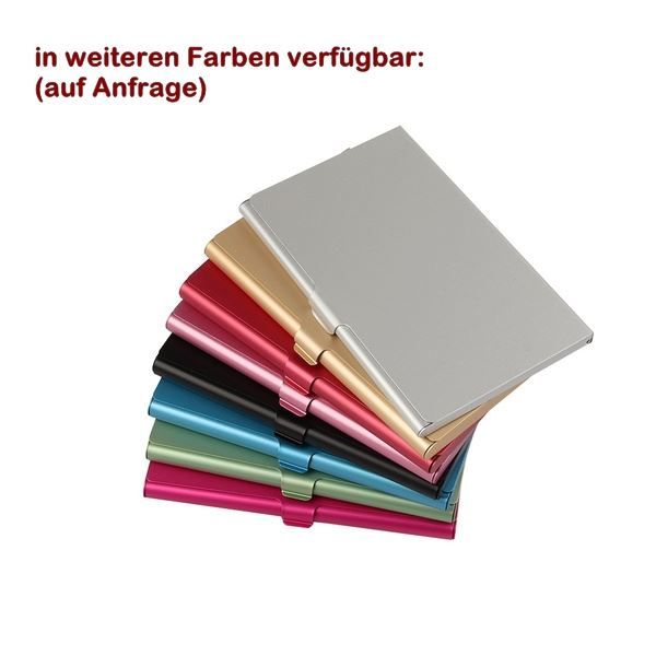 Altro in  Abbigliamento & Accessori: Visitenkartenetui Metall Schwarz Matt – Nuovo e nell'imballaggio originale da Wettingen venduto da Swala 5