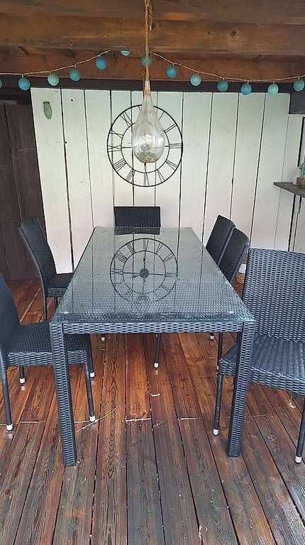 Tavoli: Table et chaises de jardin extérieur  – Usato da Saxon venduto da dad_q89q 1