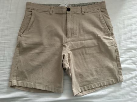 Selected Homme Shorts Beige Grösse L Sommerhose Herren Kurz 