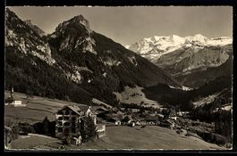 AK Kiental, Golderenhorn und Blümlisalp