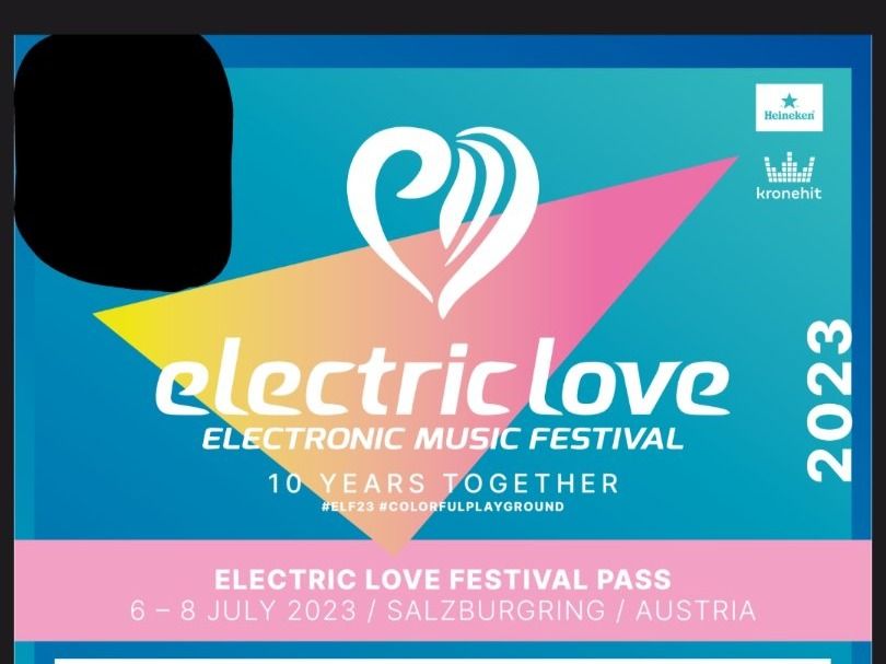 1x Electric Love Festival 2023 Kaufen auf Ricardo
