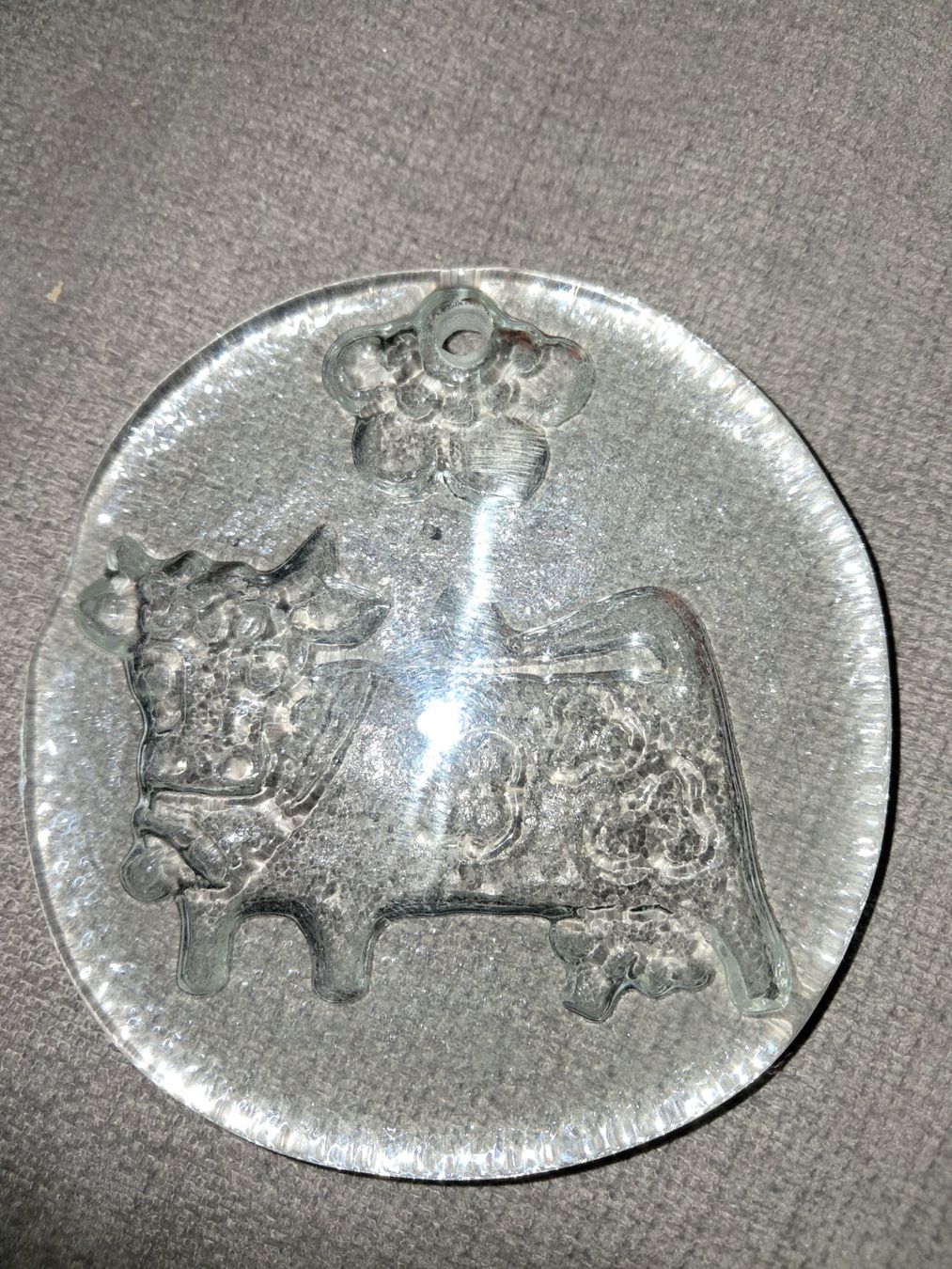 Glasi Hergiswil Alle Dekorationen: Glasi Kuh Glocke  Deko – Neu (gemäss Beschreibung) aus Turgi von Lenggin