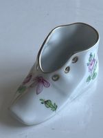 Herend Porzellan Schuh mit Blumen Handgemalt Ungarn (S14)