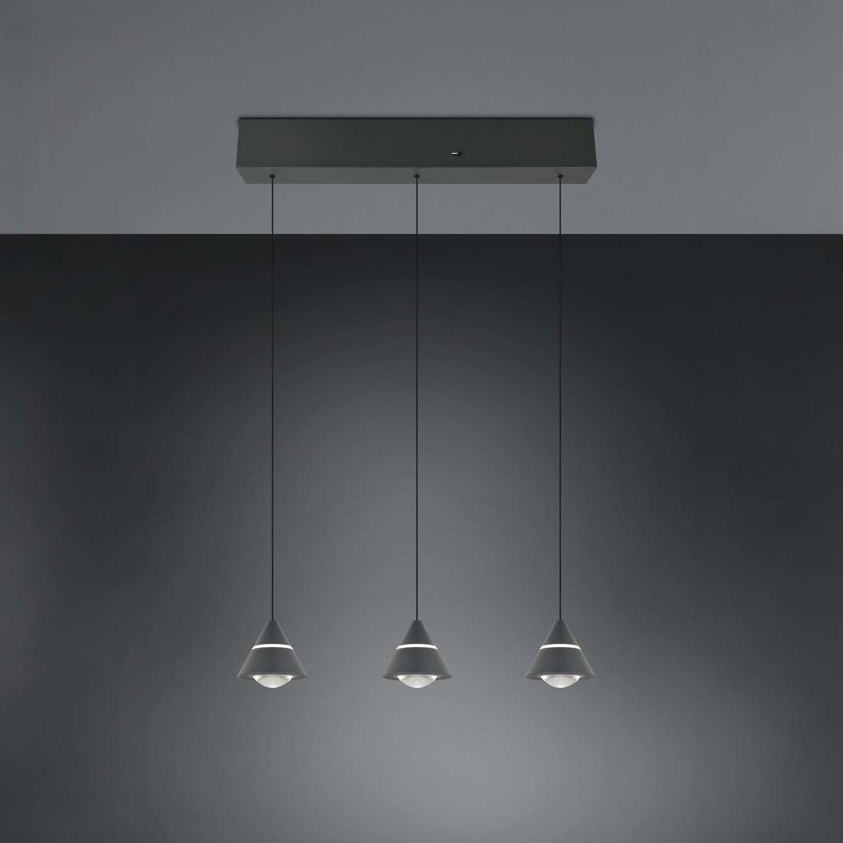 Lampadari & plafoniere: LED Pendelleuchte, CCT, 55 cm x 10 cm – Nuovo (secondo la descrizione) da Kreuzlingen venduto da Smart-Light 3
