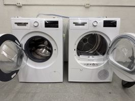 Bosch Waschmaschine und Trockner Set 