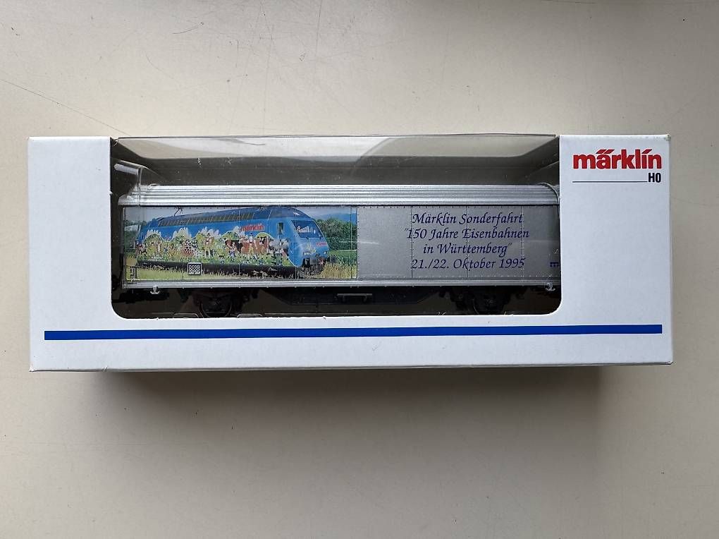 Modelleisenbahnen: Märklin Sonderfahrt Werbewagen – Gebraucht aus Adliswil von sus_l8lg