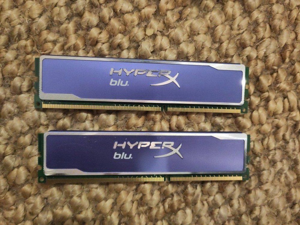 Kingston Mémoires / RAM: Kingston Hyper DDR3 RAM 2er Set – D'occasion à Pfungen par Hannssnah