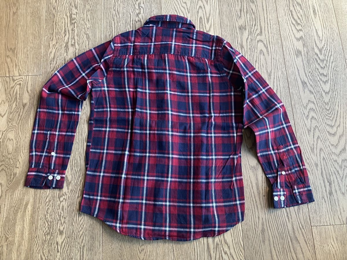 Cyrillus Camicie, T-shirt & Polo: Dunkelblau-rot-kariertes Hemd 164 – Nuovo (secondo la descrizione) da Cham venduto da Liliane78 2