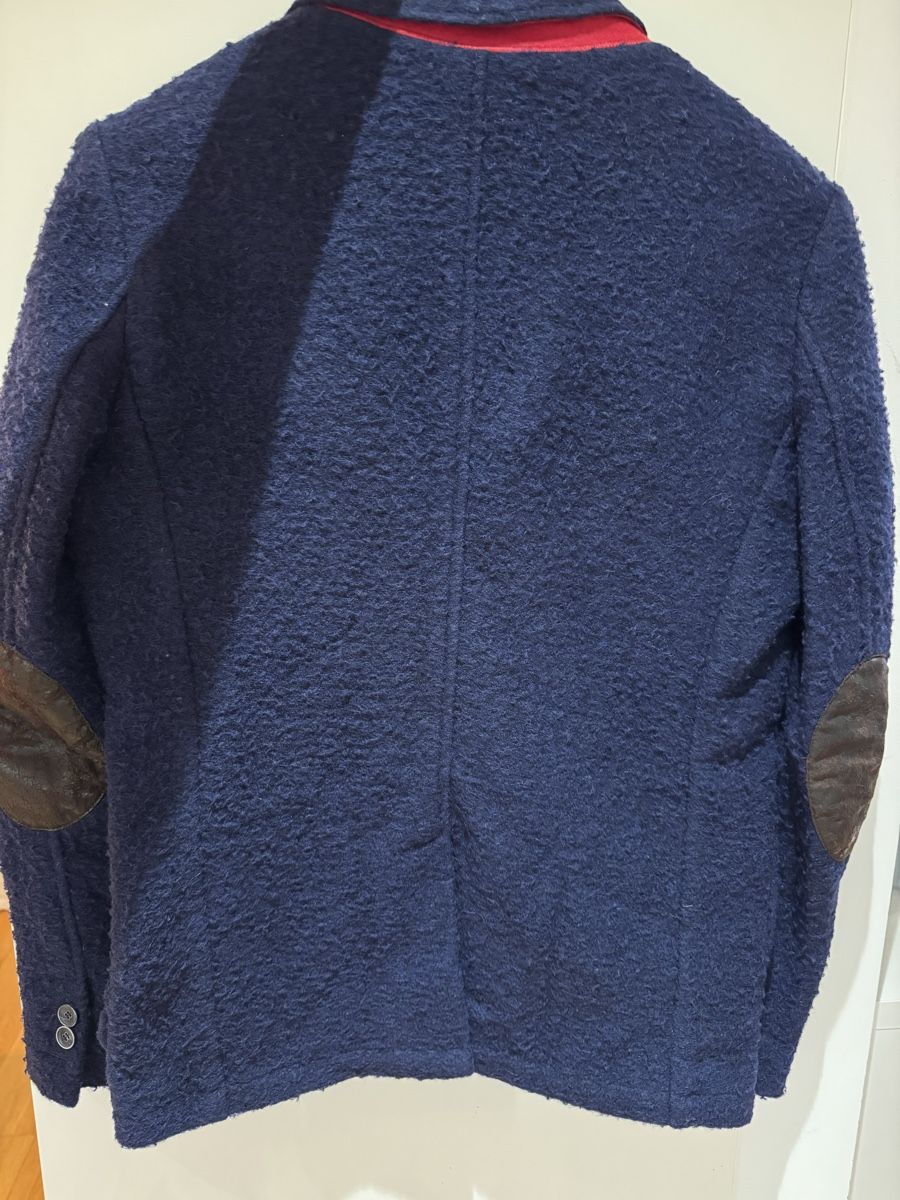 Giacche: Men's Blue Blazer in Virgin Wool – Nuovo (secondo la descrizione) da Zürich venduto da Keller110 1