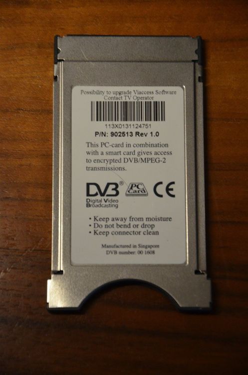 CI+ Cos è Viaccess CI/CI+ Secure CAM Modul (Neotion Hardware) For