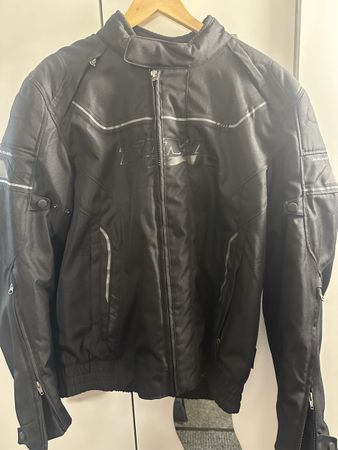 FLM Motorradjacke mit Innenjacke, Grösse XXXL