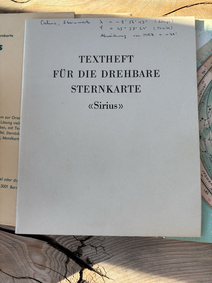 Cartine & Atlanti: Sirius Sternkarten Set, Hallwag Verlag Bern – Usato da Würenlos venduto da Ashley24 5