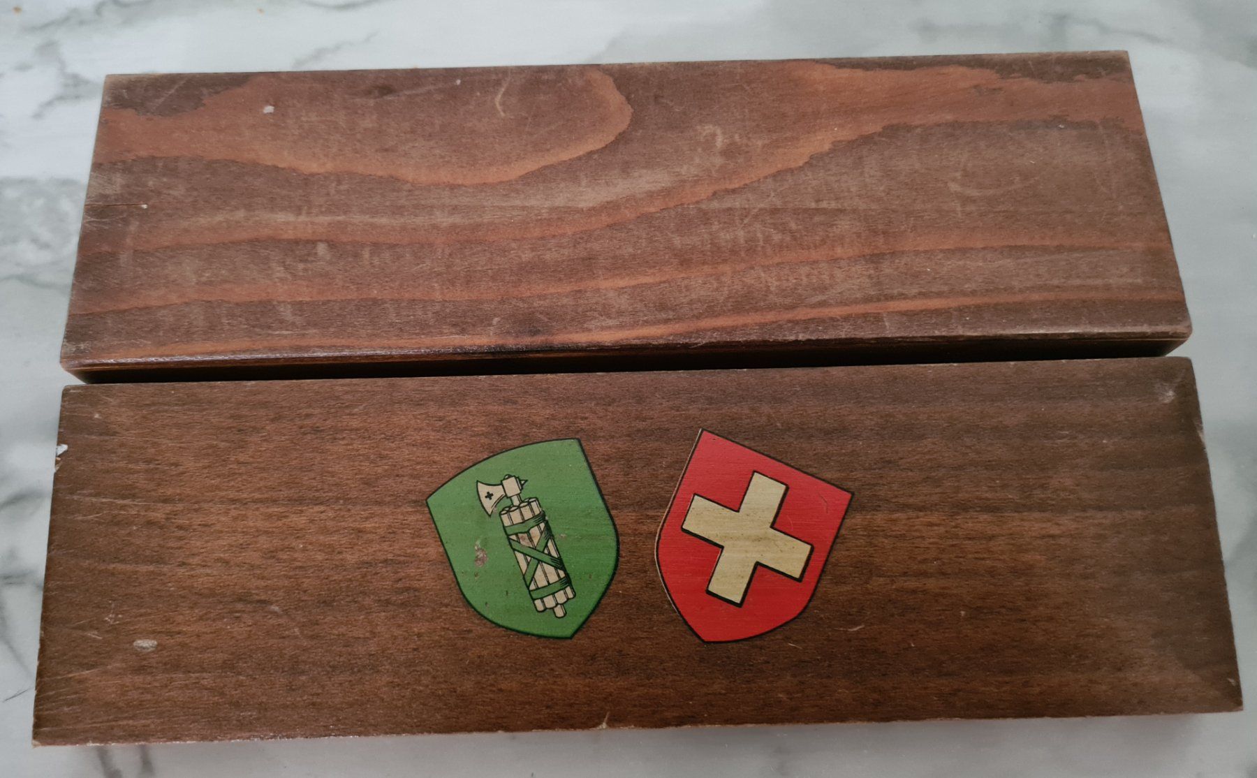 Altro in Scrittura & Disegno: Antike Stiftebox/Griffelschachtel Holz – Usato da Winterthur venduto da bibummi 5