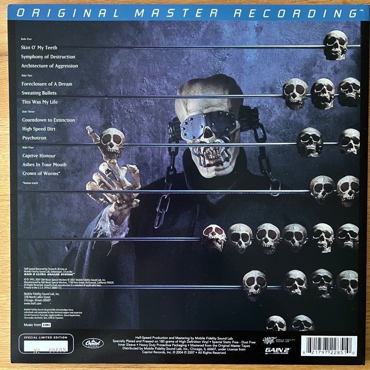Dischi in vinile: Megadeth - Countdown To Extinction / Audiophile MFSL - TOP – Usato da Gais venduto da soundcave57 1